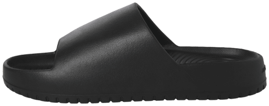 Jack & Jones Ripple Moulded Slider Slippers Anthracite - Pánske topánky 40-52 - 