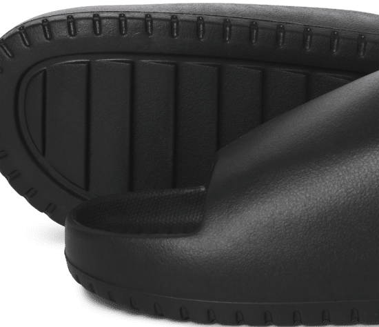 Jack & Jones Ripple Moulded Slider Slippers Anthracite - Pánske topánky 40-52 - 