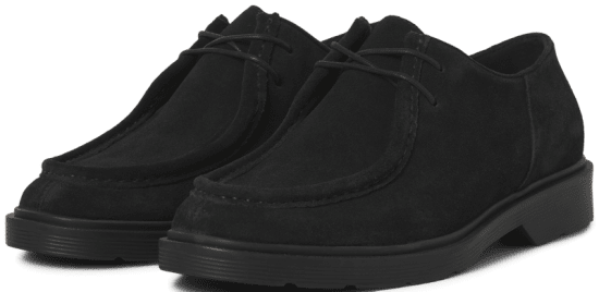Jack & Jones Austin Suede Moc Black - Pánske topánky 40-52 - 