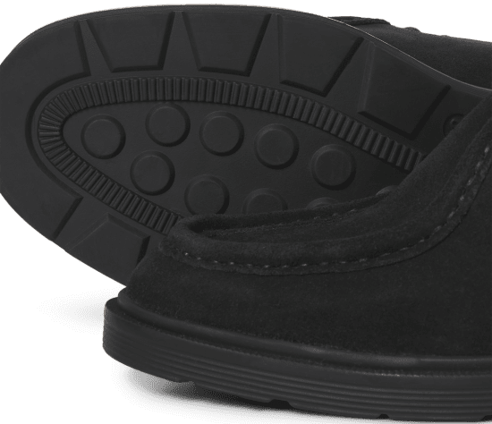 Jack & Jones Austin Suede Moc Black - Pánske topánky 40-52 - 