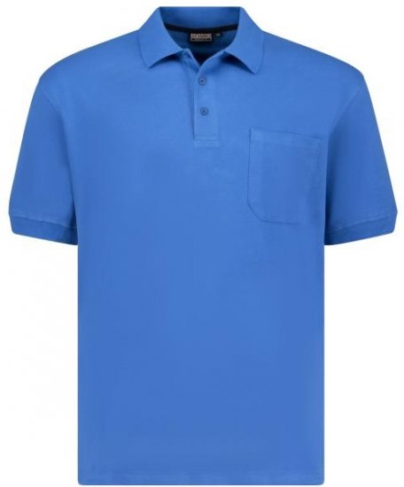 Adamo 139311 Poloshirt RF Azure Blue - Polokošele - Polokošele 2XL-8XL