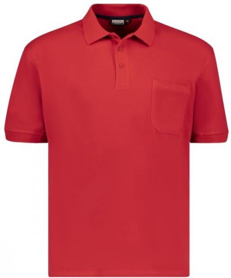 Adamo 139311 Poloshirt RF Red - Polokošele - Polokošele 2XL-8XL
