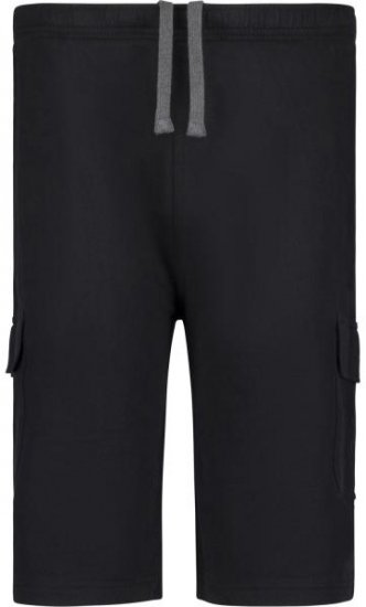 Adamo 159308 Cargo Shorts Black - Šortky - Šortky W40-W60