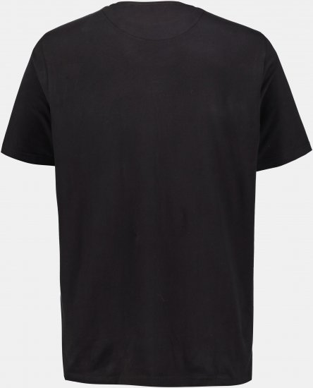 JP1880 Rolling Stones Graphic Band Comfort Fit T-Shirt Black - Tričká - Nadrozmerné tričká - 2XL-14XL