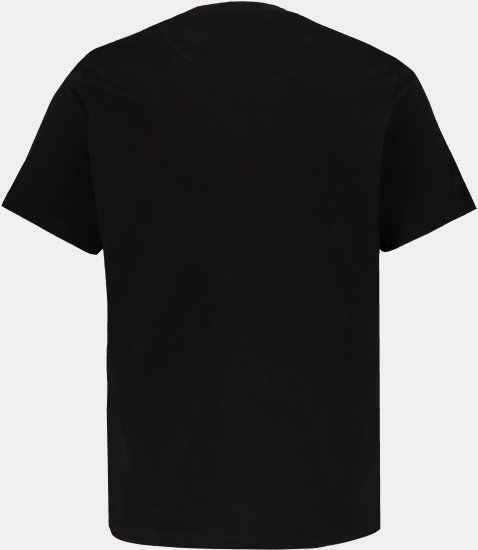 JP1880 AC/DC Graphic Comfort Fit Band T-Shirt Black - Tričká - Nadrozmerné tričká - 2XL-14XL