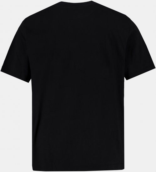 JP1880 Rolling Stones Graphic Comfort Fit Band T-Shirt Black - Tričká - Nadrozmerné tričká - 2XL-14XL