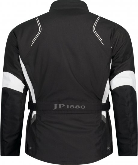 JP1880 Sporty Touring Motorcycle Jacket Black - Motocyklové oblečenie vo veľkostiach plus size - Motocyklové oblečenie vo veľkých veľkostiach pre mužov