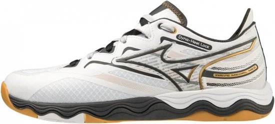 Mizuno 81GA232502 Sneakers White/Black/Gold - Pánske topánky 40-52 - 