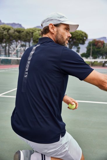 JP1880 FLEXNAMIC® QuickDry Tennis Polo Dark Navy - Športové oblečenie - Sportovní Oblečení 2XL-10XL