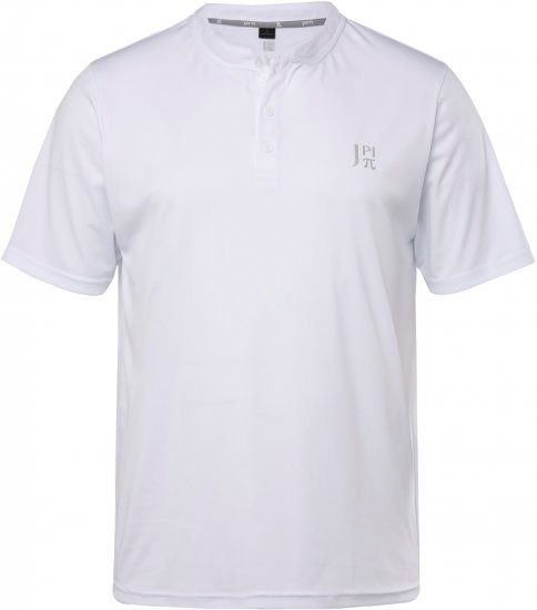 JP1880 Henley QuickDry Tennis T-Shirt Snow White - Športové oblečenie - Sportovní Oblečení 2XL-10XL