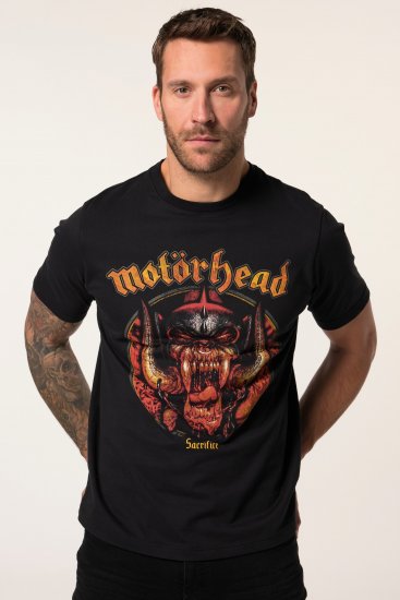 JP1880 Motörhead Sacrifice Band T-Shirt Black - Tričká - Nadrozmerné tričká - 2XL-14XL