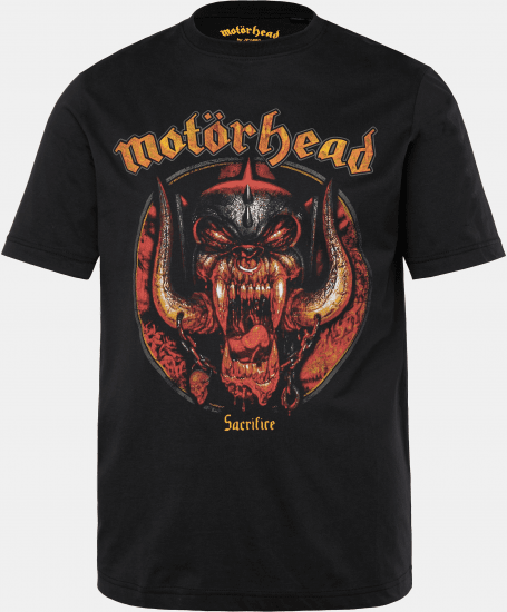 JP1880 Motörhead Sacrifice Band T-Shirt Black - Tričká - Nadrozmerné tričká - 2XL-14XL
