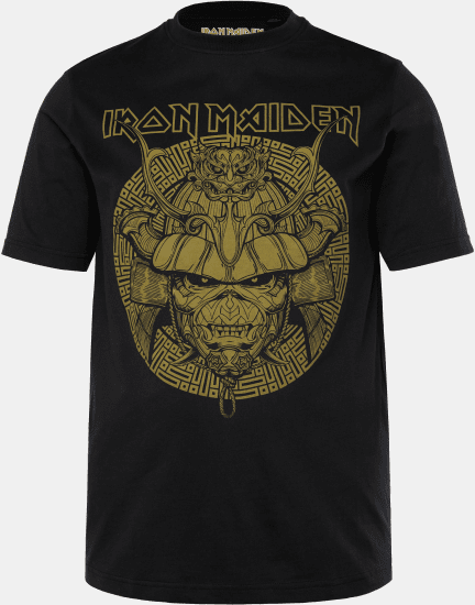 JP1880 Iron Maiden Samurai Eddie T-Shirt Black - Tričká - Nadrozmerné tričká - 2XL-14XL