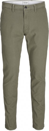 Jack & Jones Marco Dave Chinos Olive Green - Džínsy & nohavice - Džínsy a Nohavice - W40-W70