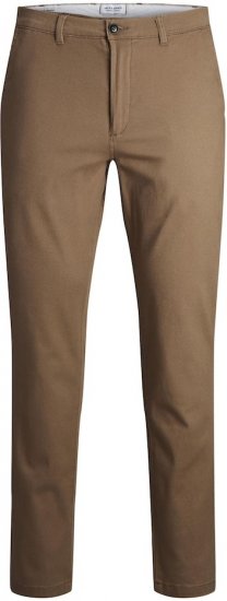 Jack & Jones Marco Dave Chinos Brown - Džínsy & nohavice - Džínsy a Nohavice - W40-W70