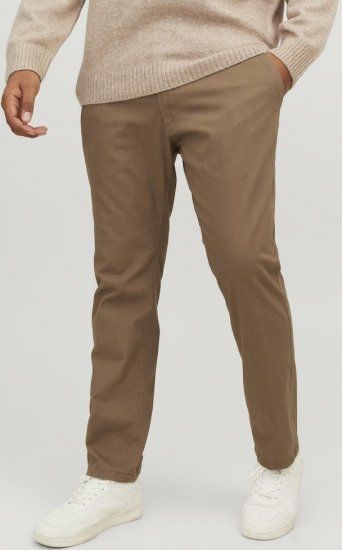 Jack & Jones Marco Dave Chinos Brown - Džínsy & nohavice - Džínsy a Nohavice - W40-W70