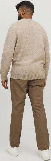 Jack & Jones Marco Dave Chinos Brown - Džínsy & nohavice - Džínsy a Nohavice - W40-W70
