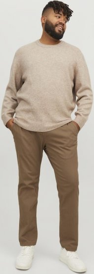 Jack & Jones Marco Dave Chinos Brown - Džínsy & nohavice - Džínsy a Nohavice - W40-W70