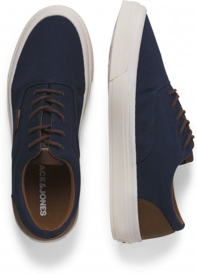 Jack & Jones Lington Canvas Sneakers Navy Blazer - Pánske topánky 40-52 - 