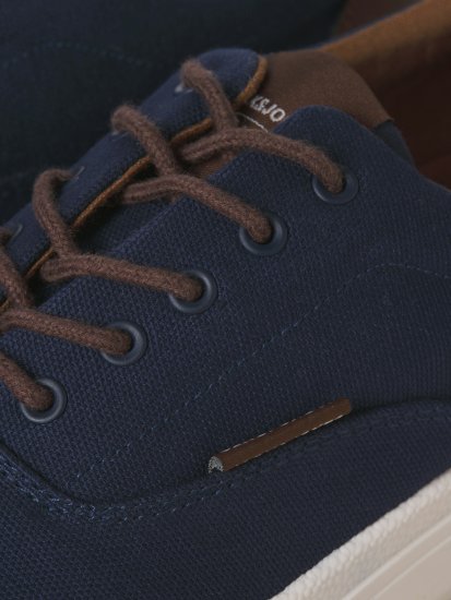 Jack & Jones Lington Canvas Sneakers Navy Blazer - Pánske topánky 40-52 - 