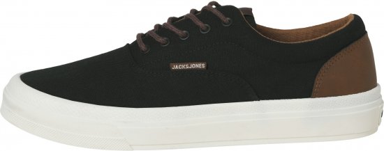 Jack & Jones Lington Canvas Sneakers Black - Pánske topánky 40-52 - 