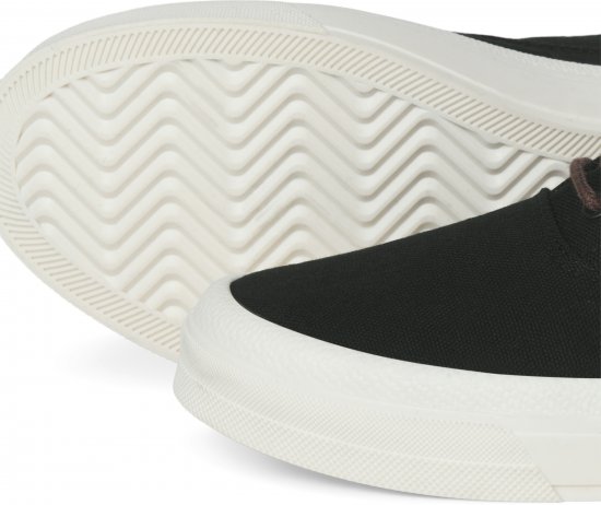 Jack & Jones Lington Canvas Sneakers Black - Pánske topánky 40-52 - 