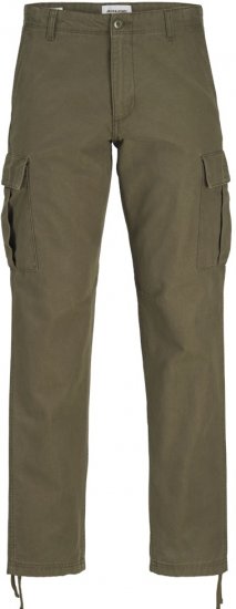 Jack & Jones KANE BARKLEY Cargopants Khaki - Džínsy & Nohavice - Džínsy a Nohavice - W40-W70