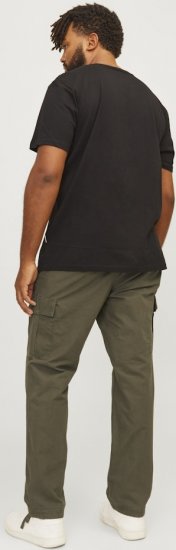 Jack & Jones KANE BARKLEY Cargopants Khaki - Džínsy & nohavice - Džínsy a Nohavice - W40-W70