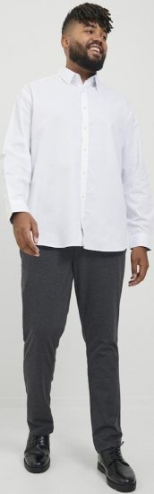 Jack & Jones Marco Cooper Chino Pants Dark Grey Melange - Džínsy & nohavice - Džínsy a Nohavice - W40-W70