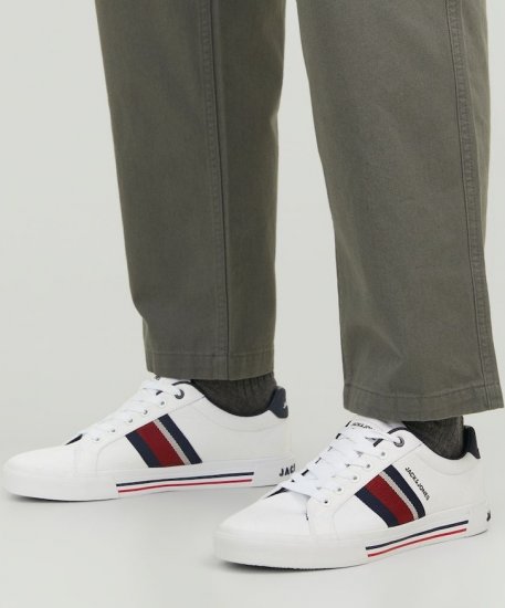 Jack & Jones Gorgon Sneakers Bright White - Pánske topánky 40-52 - 