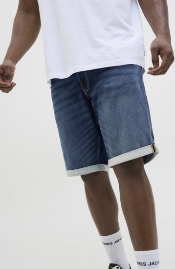 Jack & Jones Rick Con I.K. SHORTS GE 132 SN Blue Denim - Šortky - Šortky W40-W60
