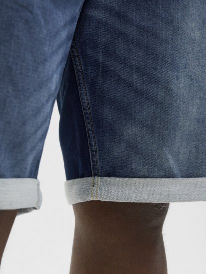 Jack & Jones Rick Con I.K. SHORTS GE 132 SN Blue Denim - Šortky - Šortky W40-W60