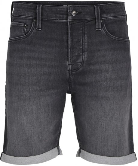 Jack & Jones Rick Con I.K. SHORTS Black Denim - Šortky - Šortky W40-W60