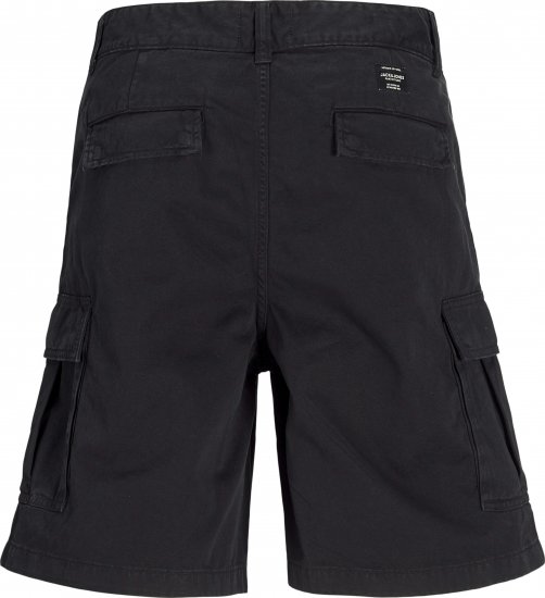 Jack & Jones Karl Avery Cargo Shorts Black - Šortky - Šortky W40-W60