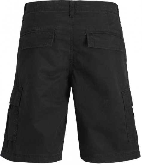 Jack & Jones Cole Mateo Cargo Shorts Black - Šortky - Šortky W40-W60