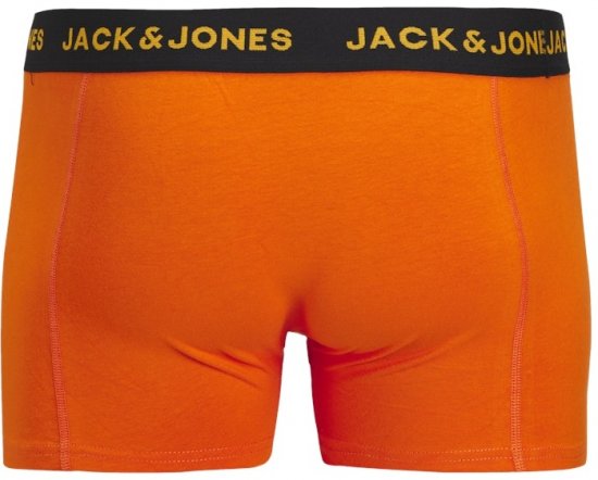 Jack & Jones Ben Solid Trunks 5-Pack Black - Spodná bielizeň - Spodné Prádlo 2XL-8XL