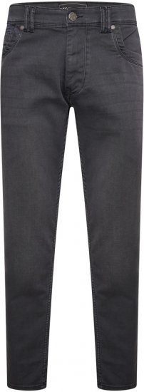 Kam Jeans Jacob Knitted Denim Reg Fit Jeans Charcoal - Džínsy & nohavice - Džínsy a Nohavice - W40-W70