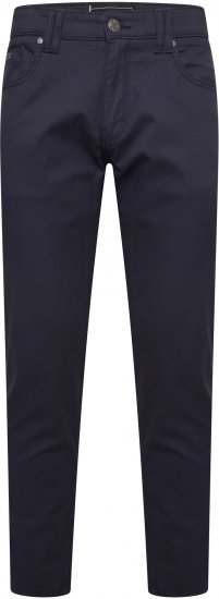 Kam Jeans 265 5 Pocket Weave Stretch Pants Navy - Džínsy & nohavice - Džínsy a Nohavice - W40-W70