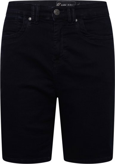 Kam Jeans Pepe Knitted Denim Shorts Blue-Black - Šortky - Šortky W40-W60