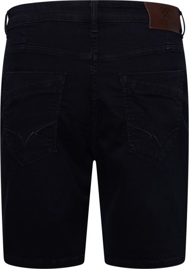 Kam Jeans Pepe Knitted Denim Shorts Blue-Black - Šortky - Šortky W40-W60