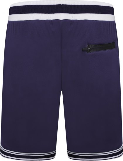 Kam Jeans TS005 Retro Tracky Set (Shorts/Sleeveless Hoodie) Navy - Teplákové súpravy - Teplákové súpravy Pánske Nadmerné veľkosti