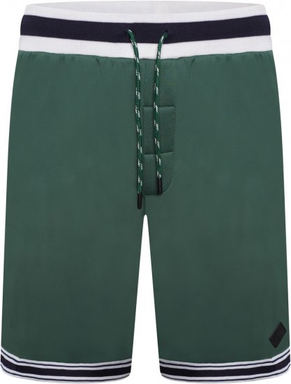 Kam Jeans TS005 Retro Tracky Set (Shorts/Sleeveless Hoodie) Racing Green - Teplákové súpravy - Teplákové súpravy Pánske Nadmerné veľkosti