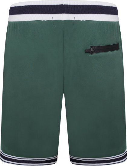 Kam Jeans TS005 Retro Tracky Set (Shorts/Sleeveless Hoodie) Racing Green - Teplákové súpravy - Teplákové súpravy Pánske Nadmerné veľkosti