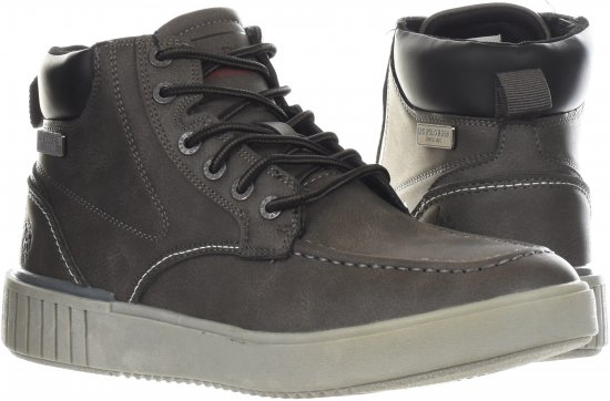 U.S. POLO ASSN. Winter Shoes Grey/Brown - Pánske topánky 40-52 - 