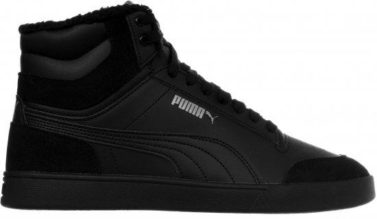 Puma Shuffle Mid Fur Shoes Black - Pánske topánky 40-52 - 