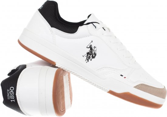 U.S. POLO ASSN. Steve - Men's Sneakers White - Pánske topánky 40-52 - 