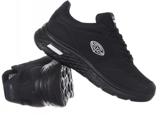 Solo Soprani Sport Delta Sneakers Black - Pánske topánky 40-52 - 