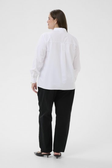 Kaffe Curve Janni Shirt Optical White - Košele - 