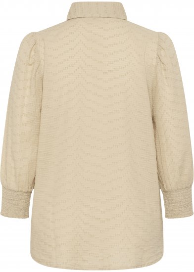 Kaffe Curve Penelopia Shirt Feather Grey - Košele - 