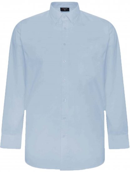 Espionage SH150 Plain Long Sleeve Shirt Blue - Košele s dlhým rukávom - 